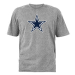 Dallas Cowboys Grey Logo Premier Short Sleeve T Shirt