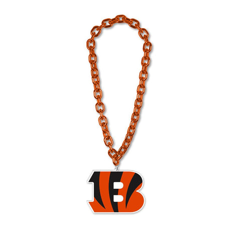 Cincinnati Bengals Wincraft Big Chain Logo Plastic Necklace