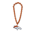 Denver Broncos Wincraft Big Chain Logo Plastic Necklace