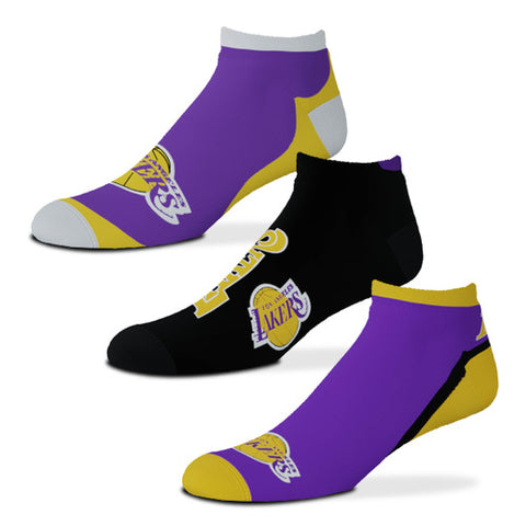 Los Angeles Lakers Flash 3-PK Socks