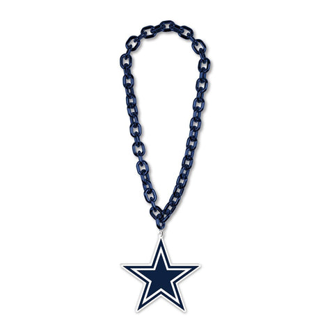 Dallas Cowboys WinCraft Big Chain Logo Plastic Necklace