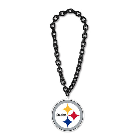 Pittsburgh Steelers Wincraft Big Chain Logo Plastic Necklace