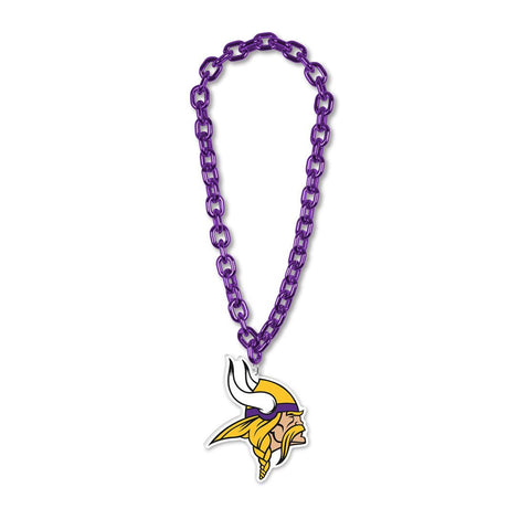 Minnesota Vikings Wincraft Big Chain Logo Plastic Necklace