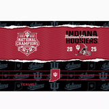 Indiana Hoosiers 2025 NCAA College Football National Champions 30 oz Tervis Tumbler