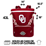 University of Oklahoma Backpack Cooler