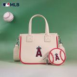Los Angeles Angels Team Tote/Crossbody with Baseball Coin Pouch