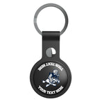 Dallas Cowboys 1966-1969 Historic Collection Personalized Insignia Black Airtag Holder