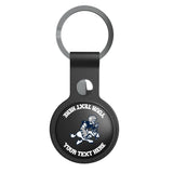 Dallas Cowboys 1966-1969 Historic Collection Personalized Insignia Black Airtag Holder