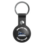 New York Giants 1960-1966 Historic Collection Personalized Insignia Black Airtag Holder