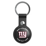 New York Giants Personalized Insignia Black Airtag Holder