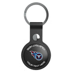 Tennessee Titans Personalized Insignia Black Airtag Holder