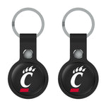 Cincinnati Bearcats Insignia Black Airtag Holder 2-Pack-1