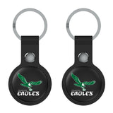 Philadelphia Eagles 1973-1995 Historic Collection Insignia Black Airtag Holder 2-Pack-1