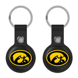University of Iowa Hawkeyes Insignia Black Airtag Holder 2-Pack