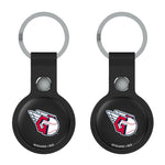 Cleveland Guardians Insignia Black Airtag Holder 2-Pack-1