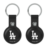 LA Dodgers Insignia Black Airtag Holder 2-Pack