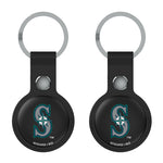 Seattle Mariners Insignia Black Airtag Holder 2-Pack