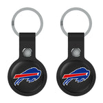 Buffalo Bills Insignia Black Airtag Holder 2-Pack-1