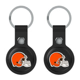 Cleveland Browns Insignia Black Airtag Holder 2-Pack