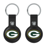 Green Bay Packers Insignia Black Airtag Holder 2-Pack
