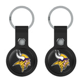 Minnesota Vikings Insignia Black Airtag Holder 2-Pack