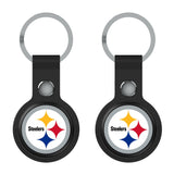 Pittsburgh Steelers Insignia Black Airtag Holder 2-Pack
