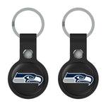 Seattle Seahawks Insignia Black Airtag Holder 2-Pack