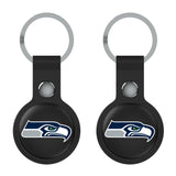 Seattle Seahawks Insignia Black Airtag Holder 2-Pack