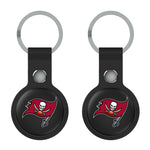 Tampa Bay Buccaneers Insignia Black Airtag Holder 2-Pack-1