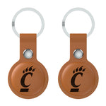 Cincinnati Bearcats Burn Brown Airtag Holder 2-Pack-1