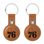 Philadelphia 76ers Burn Brown Airtag Holder 2-Pack-1