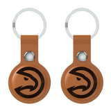 Atlanta Hawks Burn Brown Airtag Holder 2-Pack-1