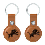 Detroit Lions Burn Brown Airtag Holder 2-Pack-1