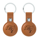 Tampa Bay Buccaneers Burn Brown Airtag Holder 2-Pack-1