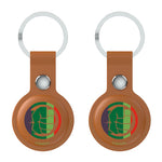 Marvel Avengers Hulk Sigil Brown Airtag Holder 2-Pack