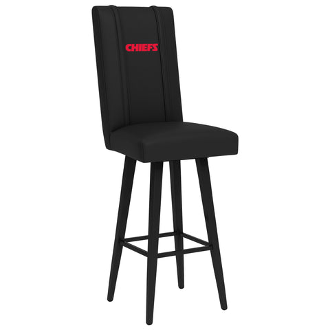 Swivel Bar Stool 2000 with  Kansas City Chiefs Secondary Logo