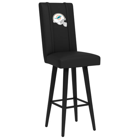 Swivel Bar Stool 2000 with  Miami Dolphins Helmet Logo