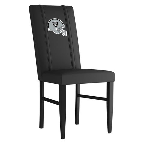 Side Chair 2000 with  Las Vegas Raiders Helmet Logo Set of 2