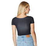Arizona State ASU Black Babydoll Tee