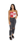Indiana Hoosiers Two Tone Tube Top