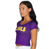LSU Purple Babydoll Tee