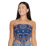 Illinois Fighting Illini Bandana Top