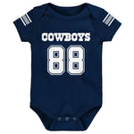 Dallas Cowboys CeeDee Lamb 3 Piece Creeper Set
