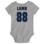 Dallas Cowboys CeeDee Lamb 3 Piece Creeper Set