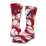 Arizona Diamondbacks Primary 3 Pack Lifestyle Sock