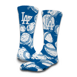 Los Angeles Dodgers Primary 3 Pack Lifestyle Sock