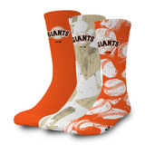 San Francisco Giants Primary 3 Pack Lifestyle Sock