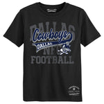 Dallas Cowboys Youth Retro Sweeper SS Tee