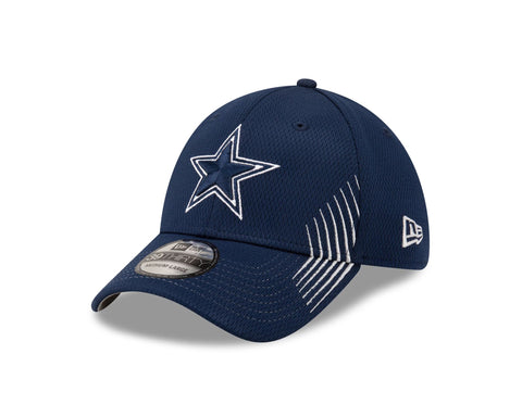 Men's Dallas Cowboys New Era Navy Active 39THIRTY Flex Hat