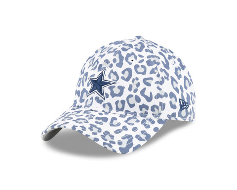 New Era Dallas Cowboys Women's Active White Leopard Cap